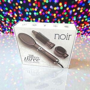 Noir The Breezy Three 3-In-1 Hot Air Wand Cortex Beauty Brand New In Box RV $250